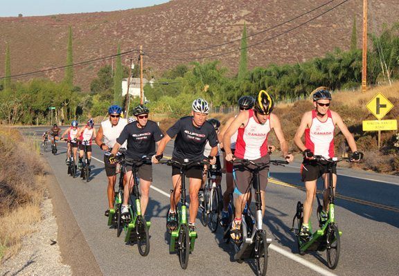2012 Elliptical Cycling World Champs breakaway