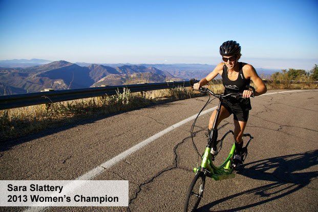 Elliptical Cycling Champion Sara Slattery