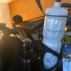 Water Bottle Kit Mounted on Bike