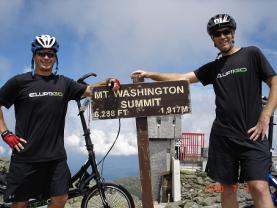 Bryce and Bryan Top of Mount Washington