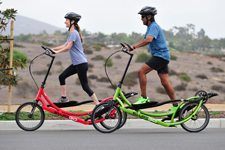 elliptical bike riders