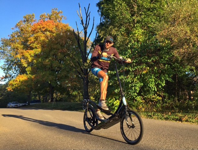 Kyle Merber on ElliptiGO