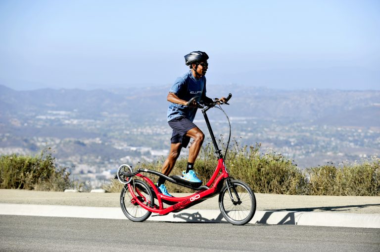 Meb Keflezighi and ElliptiGO