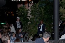 Meb speaks at Celebration Party