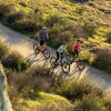 Trio of riders drone shot