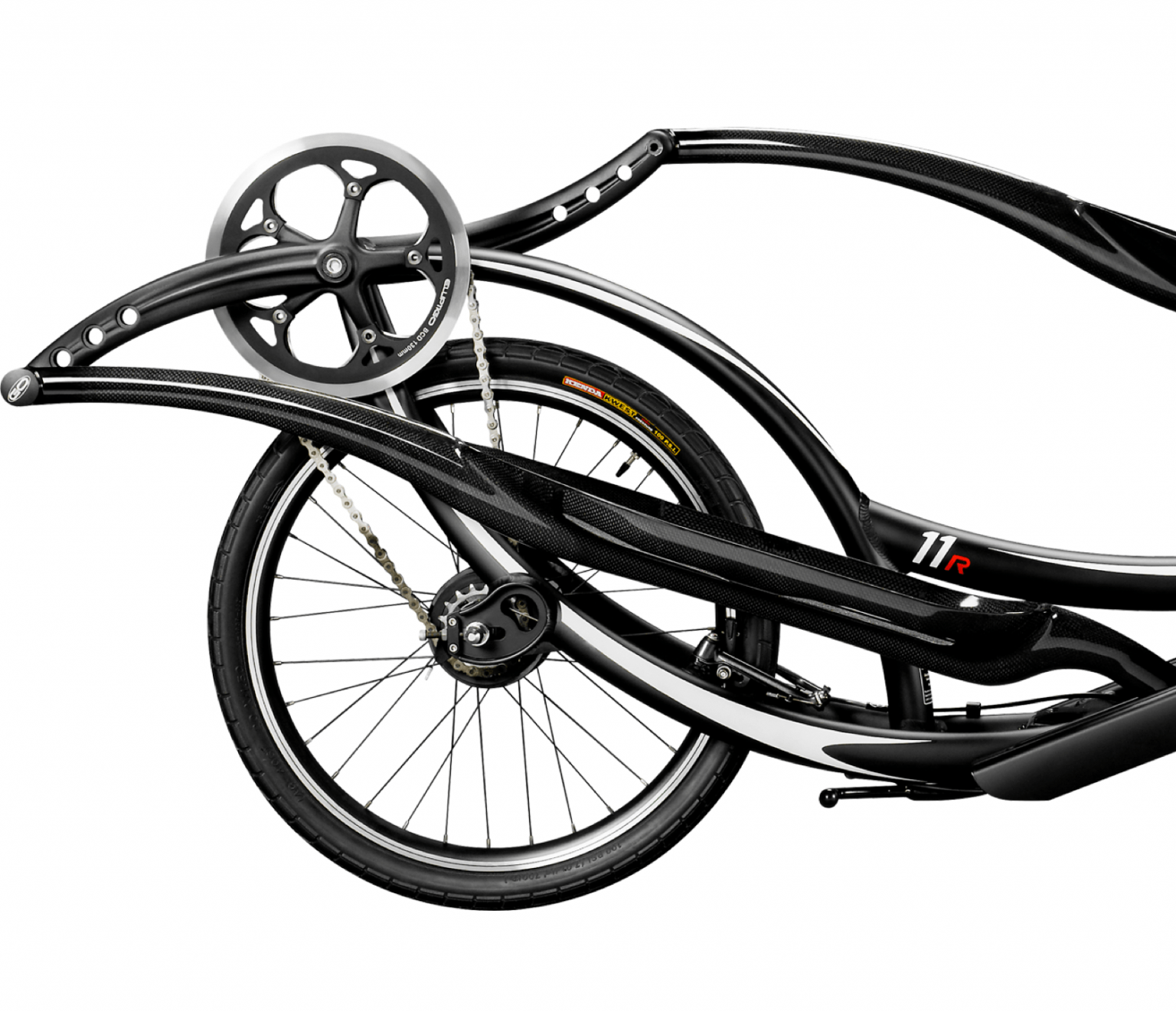3 wheel outdoor elliptical bike