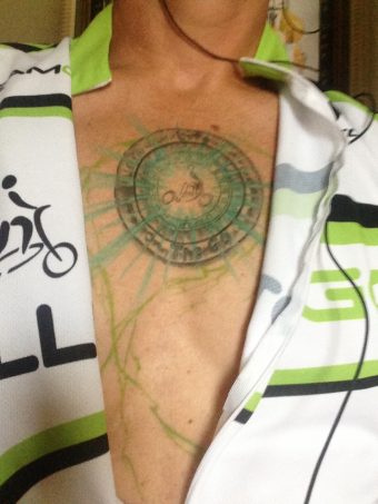 ElliptiGO rider Gary Tattoo