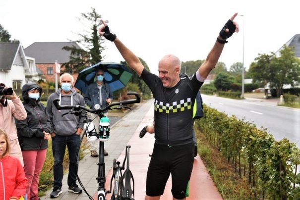 Geert and Long-Stride Bike
