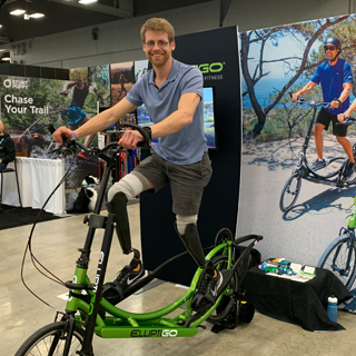 ElliptiGO Rollentrainer  Heimtrainer für deine Übungen