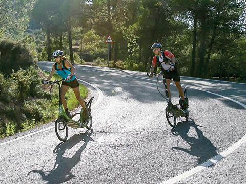 Long-Stride Elliptical Bike