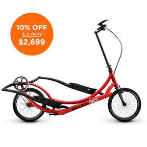 10% off Red 8C Elliptical Bike