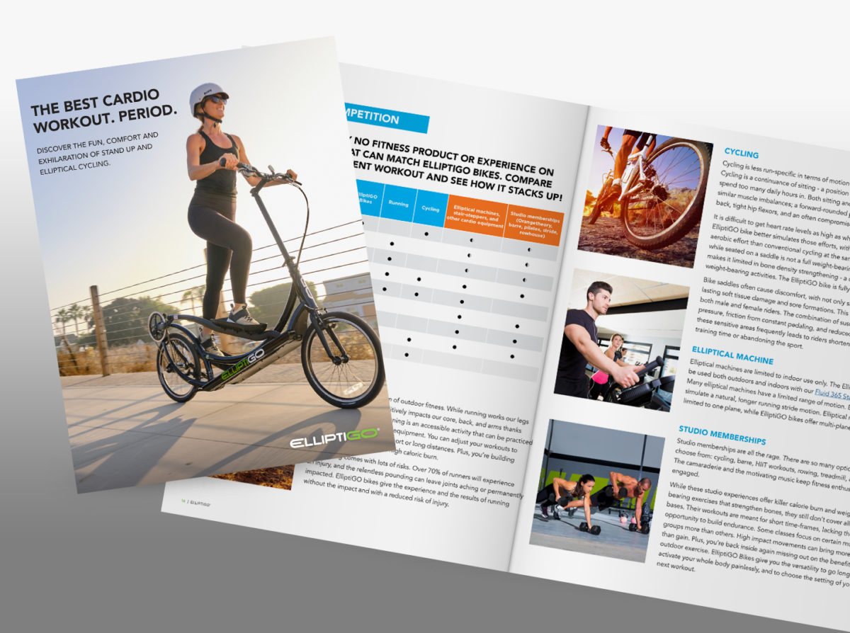 Fitness Brochure for Fitness Enthusiasts