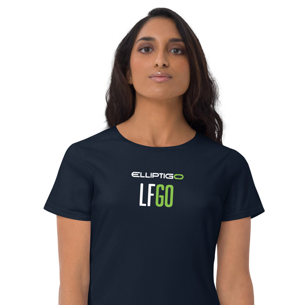 Women's LFGO tshirt in Navy